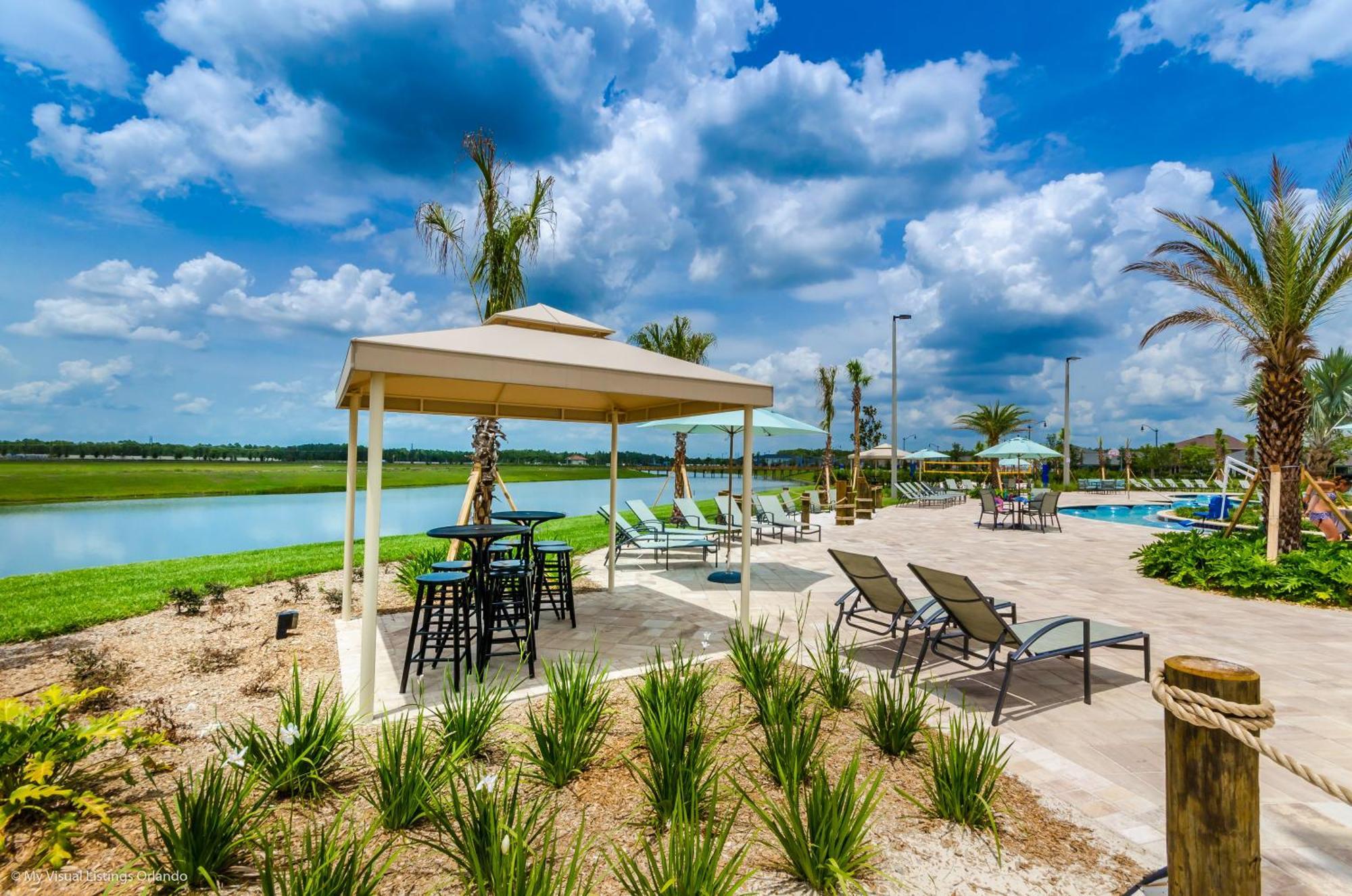 Beautiful Modern Home Wprivate Pool Near Wdw Kissimmee Bagian luar foto