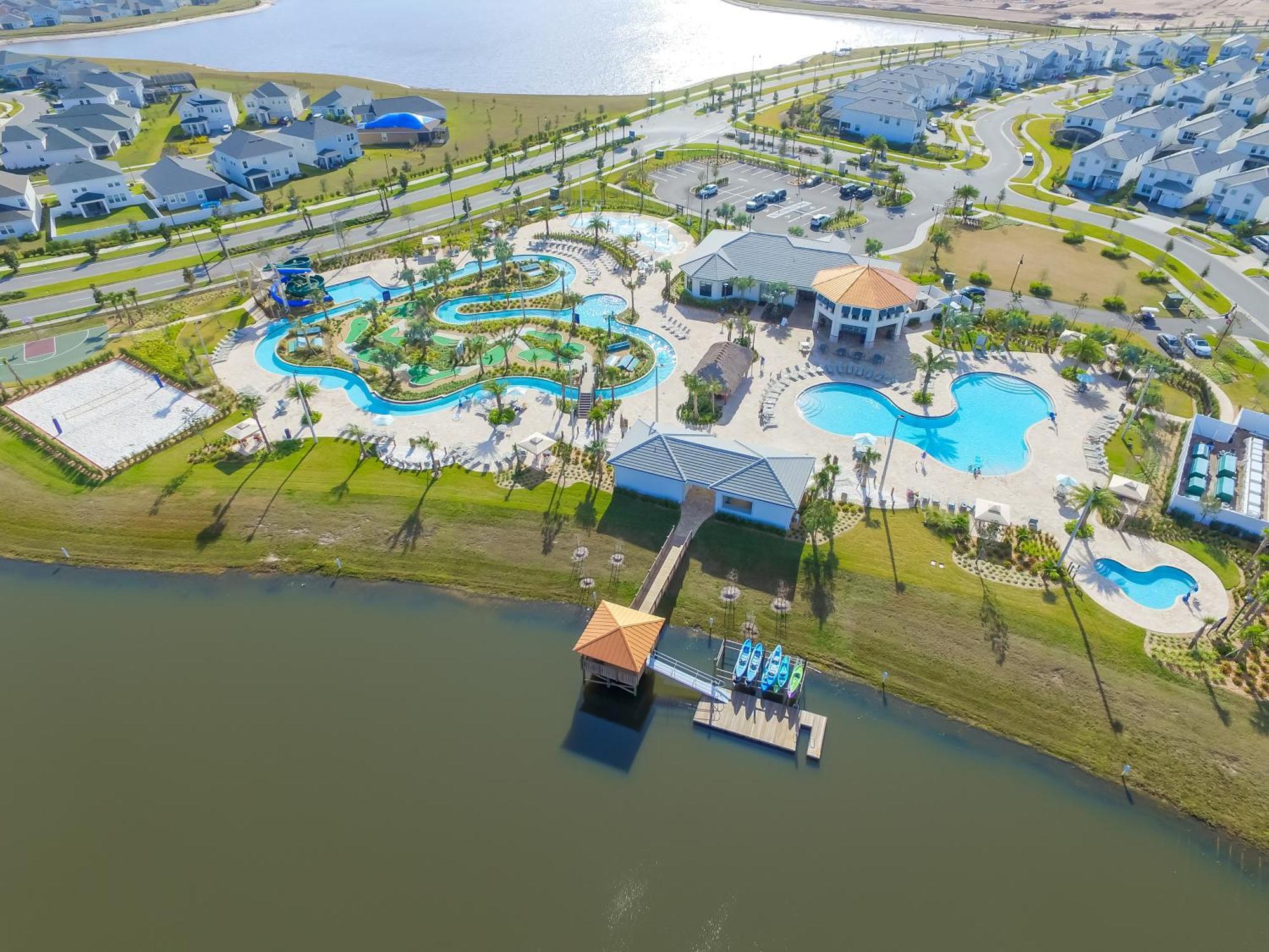 Beautiful Modern Home Wprivate Pool Near Wdw Kissimmee Bagian luar foto