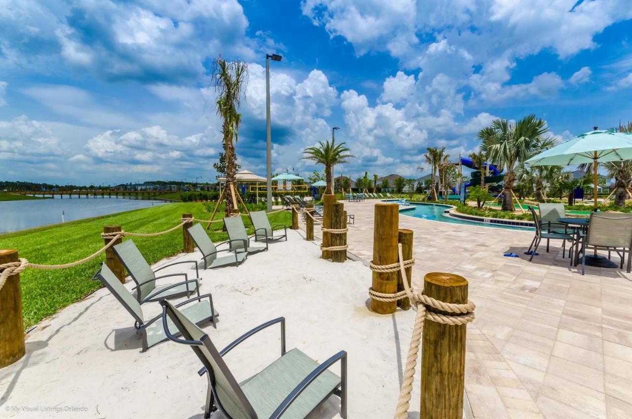 Beautiful Modern Home Wprivate Pool Near Wdw Kissimmee Bagian luar foto