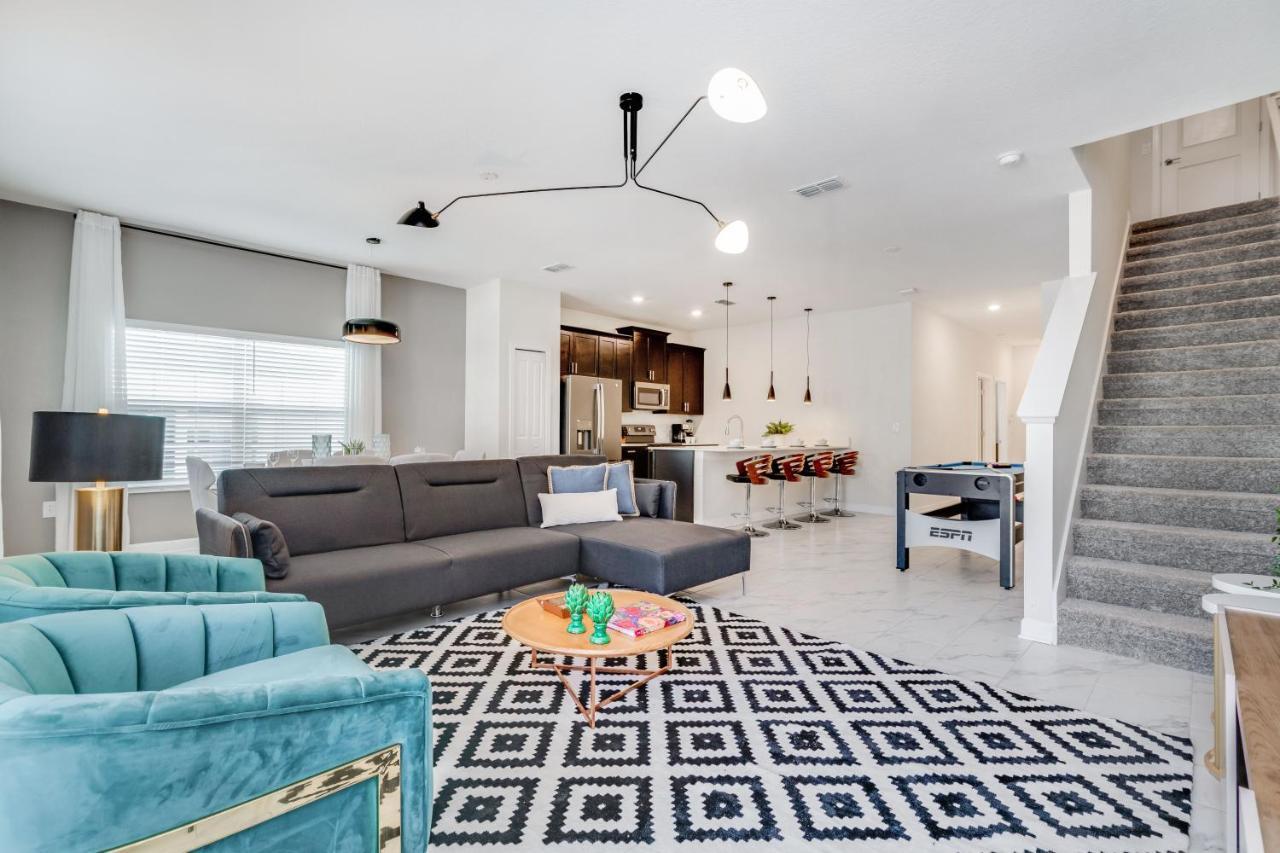 Beautiful Modern Home Wprivate Pool Near Wdw Kissimmee Bagian luar foto