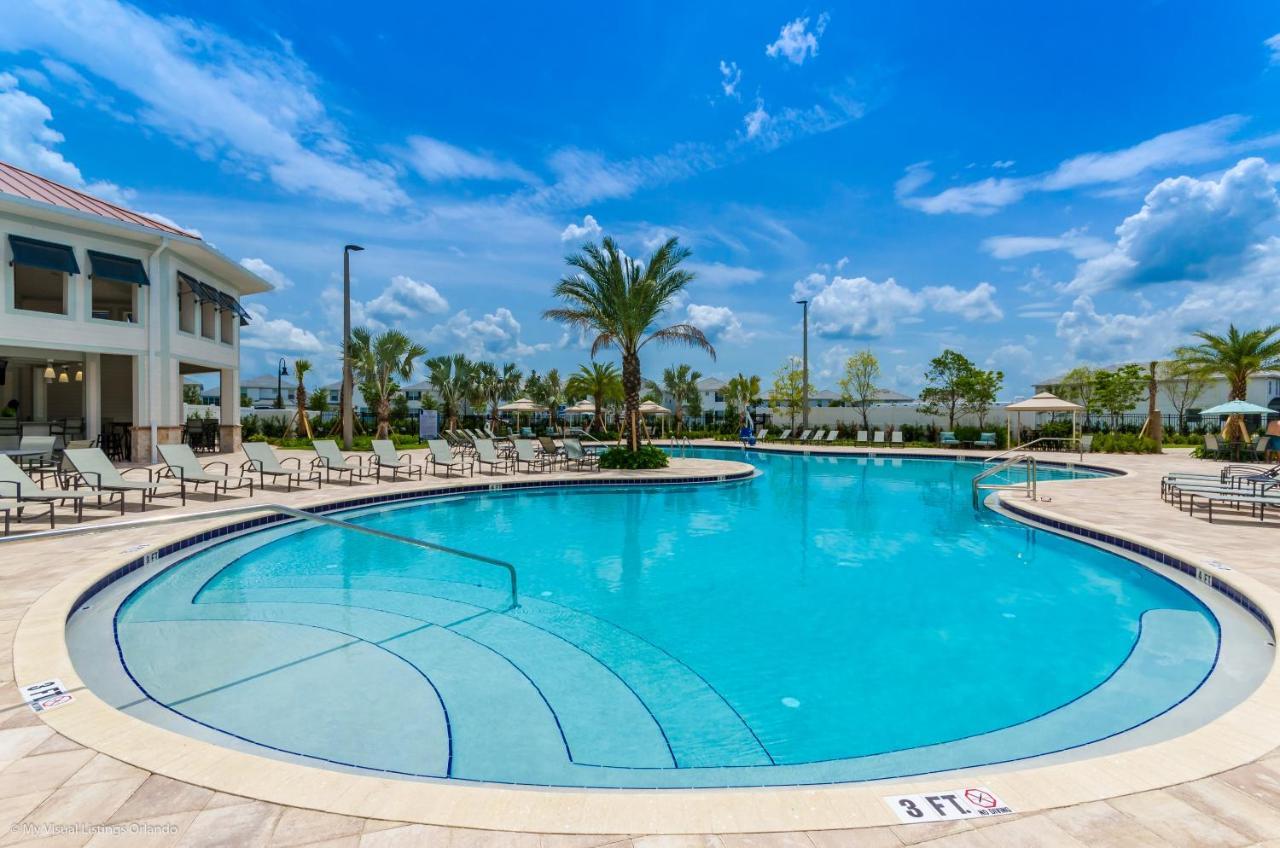 Beautiful Modern Home Wprivate Pool Near Wdw Kissimmee Bagian luar foto